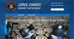Desktop Screenshot of jorgesinardi.com.ar